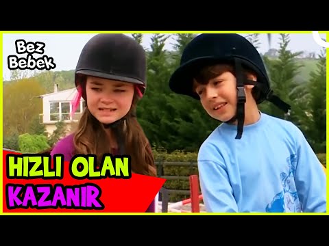 ÖZGE VE EMRE'NİN AT YARIŞI 🐎 - Bez Bebek