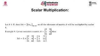 Environmental Sciences P-14. M-21. Introduction to Matrices and Matrix Algebra