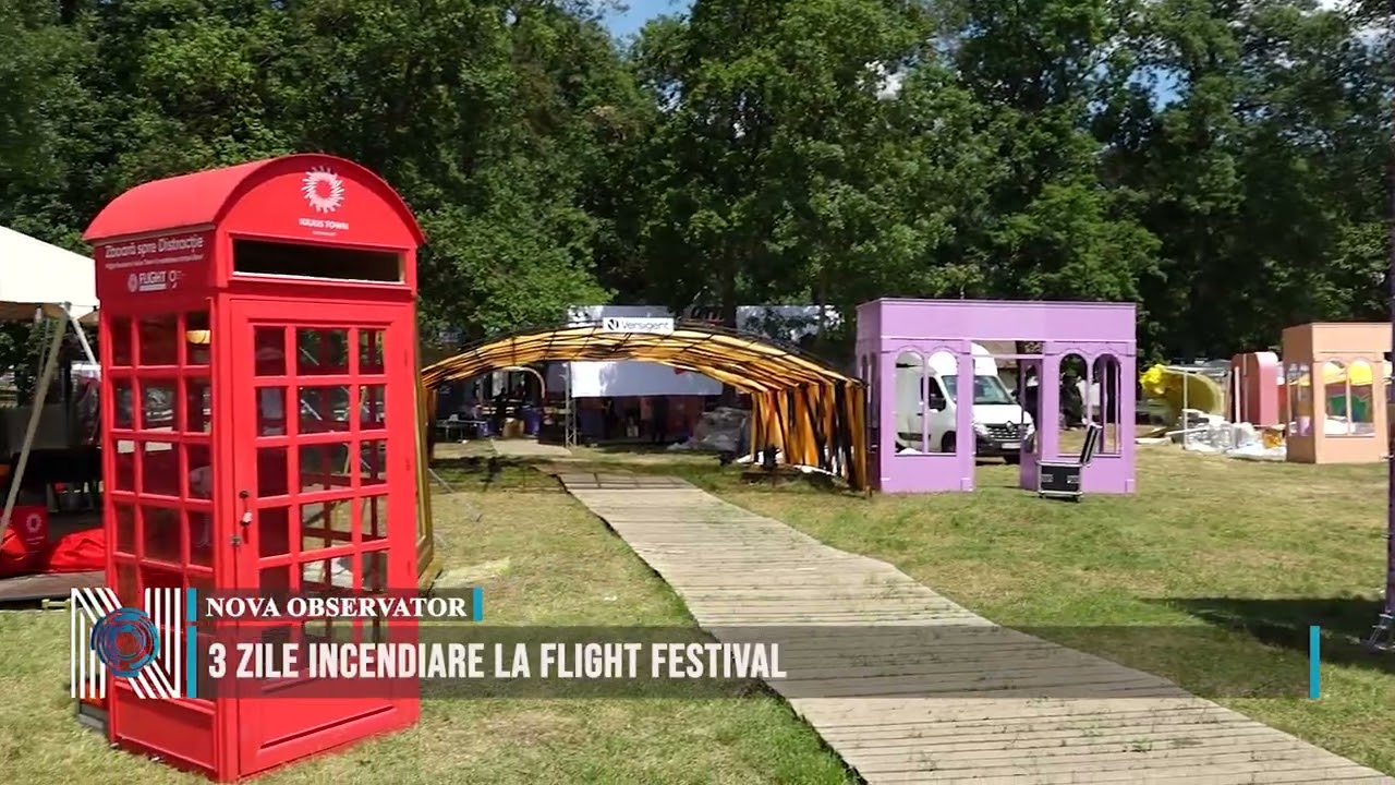 3 ZILE INCENDIARE LA FLIGHT FESTIVAL