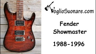 Video thumbnail for Amazing Fender Showmaster Made in Korea with hard case by WelcomeGuitars