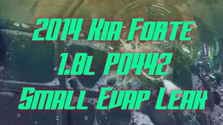 2014 Kia Forte 1.8 P0442 Small Evap Leak PT1