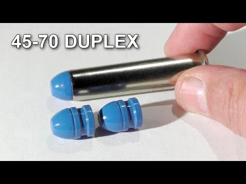 2 Bullets in One Case? - The Weird 45-70 Duplex Round - Tested!
