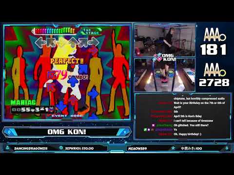 OMG KON! | BOOM BOOM DOLLAR (MANIAC 6-PANEL) PFC AAA [DDR 4th MIX PLUS]
