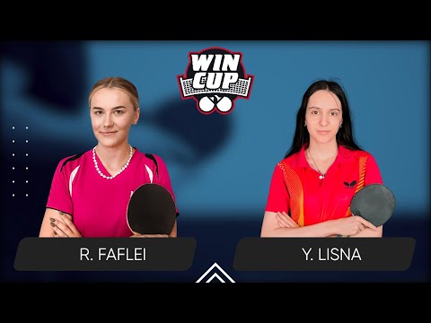15:45 Romaniia Faflei - Yaroslava Lisna West 4 WIN CUP 28.06.2024 | Table Tennis WINCUP
