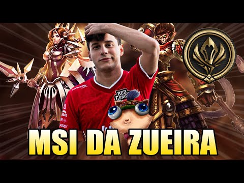 BUG INEXPLICAVEL E WUKONG SUPORTE DA SKT - MSI DA ZUEIRA
