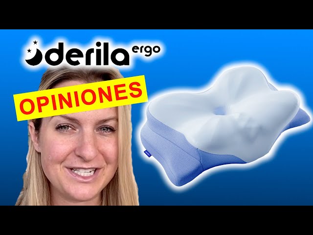 Vídeo relacionado con Derila Ergo Almohada Cervicales y Cuello Viscoelástica, Diseño Mariposa, Mejor Calidad de Sueño y Tecnología de Enfriamiento, Dormir de Lado, Espalda y Estómago