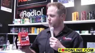 Video thumbnail for Radial Engineering JDX-48 Amplifier Direct Box by fohtv