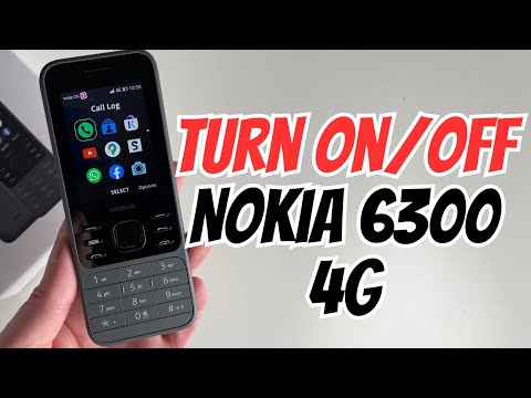 How to Turn Nokia 6300 4G On/Off