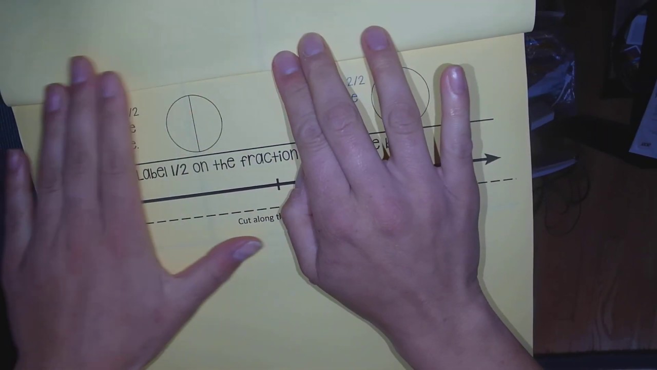 Fraction Flip Book part 1