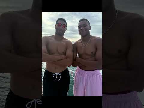 Kylian Mbappé in vacation with his brother Ethan and his friend Achraf Hakimi 🏝️ Spain & Puerto Rico