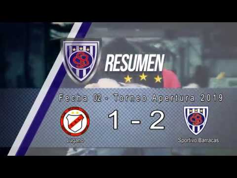 Fecha 02 / Lugano 1 - Sportivo Barracas 2