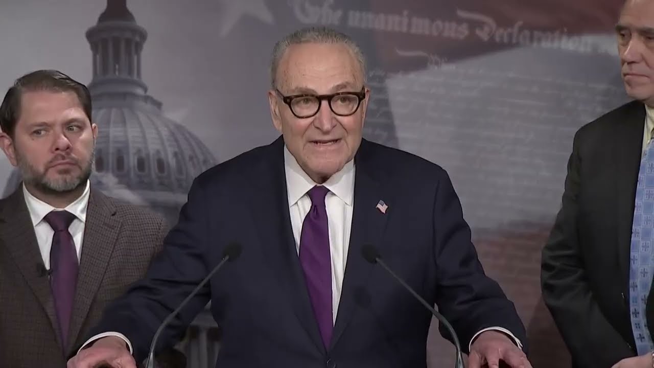 Schumer accuses Trump, Bondi of violating Epstein Files Transparency Act in 'massive cover-up'