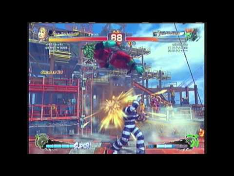 Gee Slim (Blanka) vs. xXBChaceXx (Cody) - Super Streetfighter 4: AE