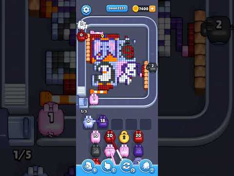 Pixel Flow Level 2233 Walkthrough