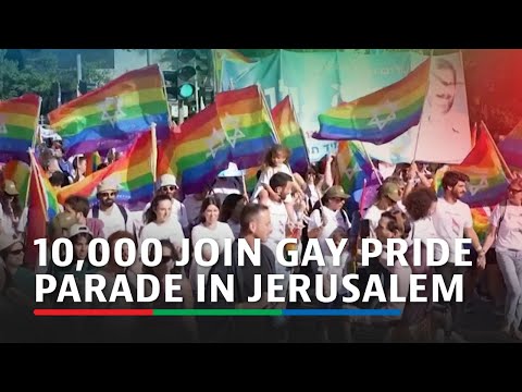 10,000 join gay pride parade in Jerusalem ABS CBN News