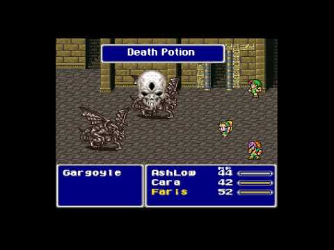 Final Fantasy V Low Level Challenge - Gargoyles