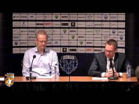 Persconferentie  Donar vs ZZ Leiden 250419
