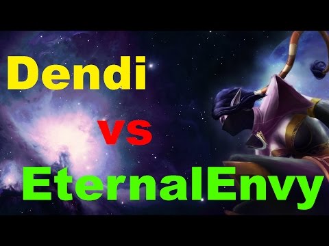 Dendi Invoker vs EternalEnvy Templar Assassin pro Gameplay | Highlights 7.02 — Dota 2