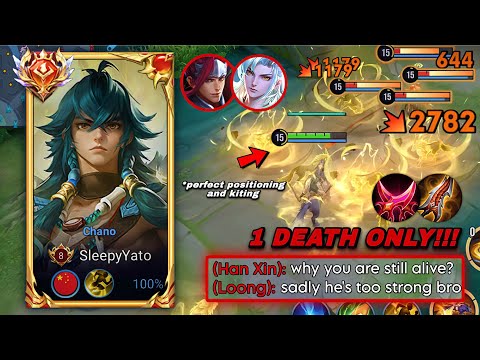 1 DEATH ONLY! TOP 1 CHANO PERFECT POSITIONING & KITING IN GRANDMASTER RANK! | CHANO BUILD & ARCANA
