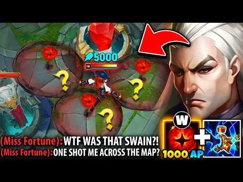 Swain but I have 1000 AP and can one shot you across the map (MISS FORTUNE WAS FURIOUS)