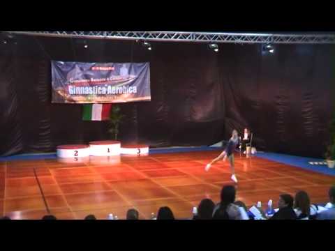 Ginnastica Aerobica Anna Bullo singolo JA 2013 Napoli Monte di Procida - Campionati Nazionali