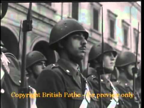 King Farouk In San Remo   British Pathé