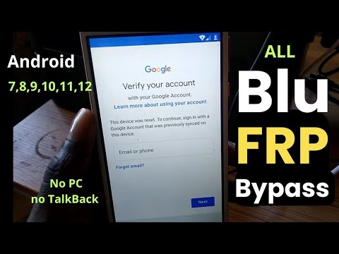 BLU GRAND LX | FRP BYPASS SAN PC | Android 12