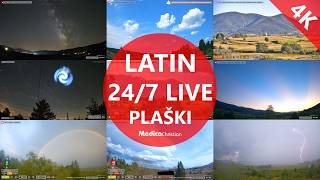 Latin-Plaški Croatia Live - 4K Night Sky Stream | Skywatch / Prijenos noćnog neba | Skywatch live webcam