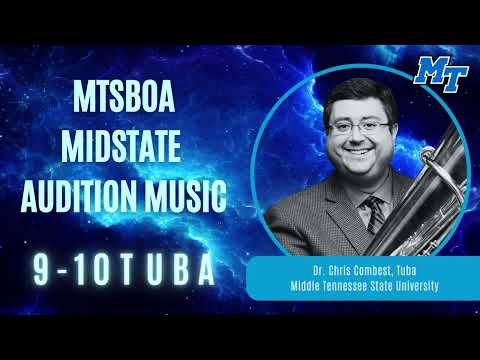 Midstate 9-10 Tuba - Chris Combest