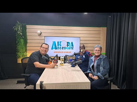 Luciano Luiz recebe no Hora do Esporte, Cristina Braslauskas e o Professor Ula - 10/10/2025
