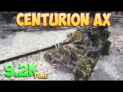 Centurion AX - 5 Kills 9.2K DMG - Optimal! - World Of Tanks