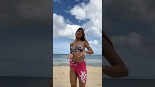 Modelo bikini top short#viral