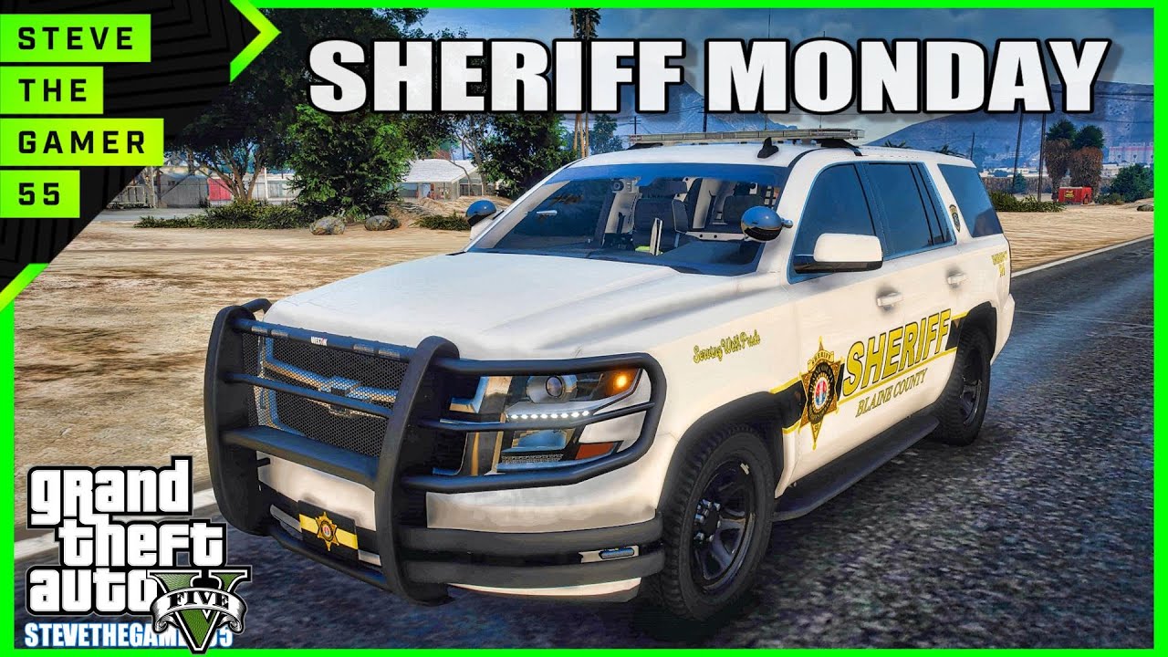 GTA 5 Mod Sheriff Monday Patrol| New BCSO Pack Park 2| GTA 5 Lspdfr Mod| 4K