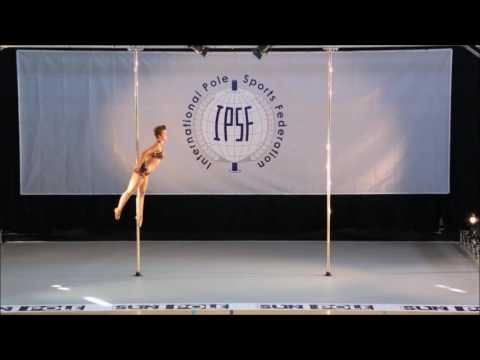 TINE POULLET - SENIOR WOMEN - PRELIM - WORLD POLE SPORTS CHAMPIONSHIPS 2016