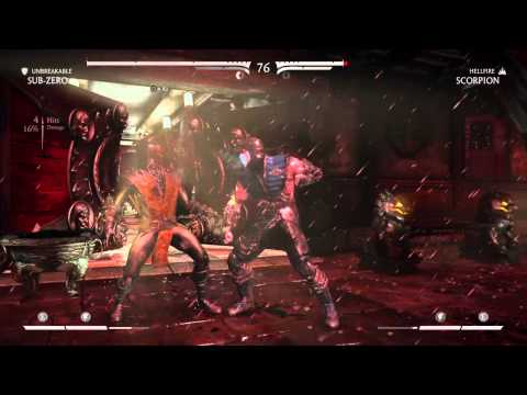 Mortal Kombat X Sub-Zero Brutality Ice Cubed