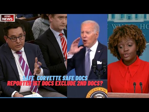 Q: safe for Biden Corvette then safe docs? Reporter had 1st docs, thus you chose to exclude 2nd doc?