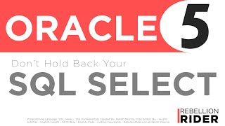 Oracle Database tutorials 5:  how to Fetch Data using SELECT - SQL statement by Manish Sharma 