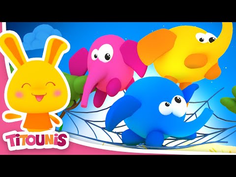 Un Éléphant Qui Se Balançait - Comptines pour Bébé - Titounis