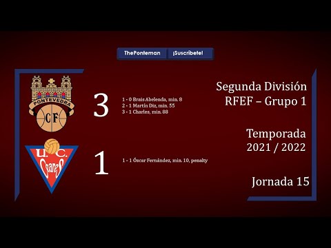 PONTEVEDRA C.F. 3 - 1 U.C. CEARES