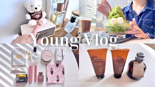 Vlog｜30代ひとり暮らし会社員の日常記録👒無印良品 購入品 | お仕事バッグの中身 whatsinmybag | 銀座カフェで1人時間をゆったり過ごす