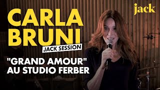 Carla Bruni, de retour en Jack session pour "Grand amour"