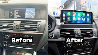BMW X3 F25 Nav Upgrade - carABC 10.25" CarPlay Touchscreen Review
