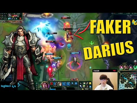 Faker Darius mid | T1 Faker Plays Darius Mid vs Akali!