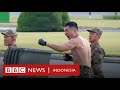 Militer Korea Utara unjuk aksi kekuatan fisik pada dunia - BBC News Indonesia