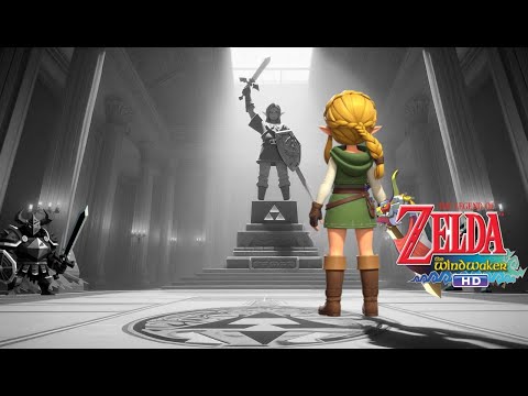 Linkle Fulfills her Destiny, as She Awakens the Master Sword - Wind Waker HD