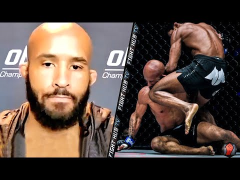 GUTTED DEMETRIOUS JOHNSON REACTS TO VICIOUS KO LOSS TO ADRIANO MORAES; HINTS AT KICKBOXING FUTURE