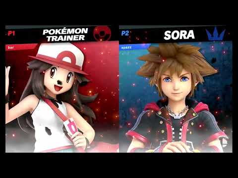Novel Smash #4 - WR2 - Bar88 (Pokemon Trainer) vs Spazzeh (Sora)