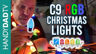 NEW!! C9 RGB Christmas Lights