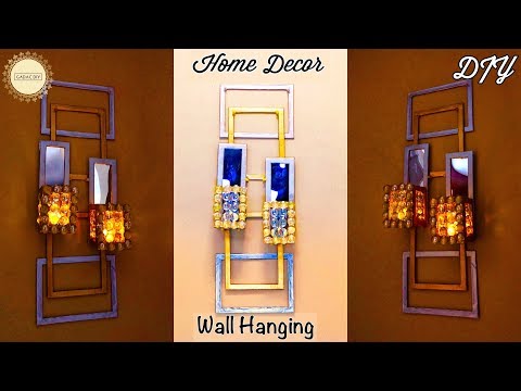 DIY Unique Wall Hanging | Wall hanging craft ideas simple | diy wall decor | gadac diy Video