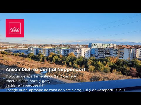 Penthouse de Vanzare in Sibiu - 2 Camere + Terasa 32mp - Turnisor